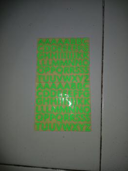 Product Review of stiker huruf abjad cuting ukuran besar.stiker keren from Tokopedia customer review 0