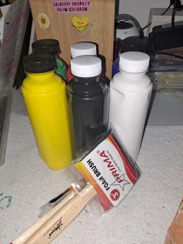 Product Review of Cat Akrilik Moritsu 250ml Edisi Pelajar (Lebih Ekonomis dan Lebih Banyak Warna) - Moritsu Acrylic Paint Student Edition 250ml from Tokopedia customer review 0