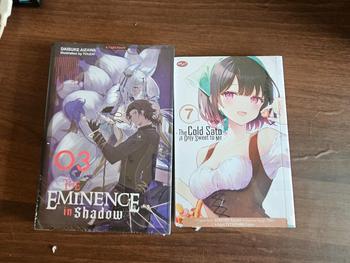 Product Review of Komik Light Novel The Eminence in Shadow 3 from Tokopedia customer review 0