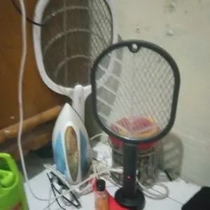 Raket Nyamuk Elektrik Charge Original Awet Murah Tahan Lama Usb 2in1 Standing perangkap nyamuk raket  listrik Kabel