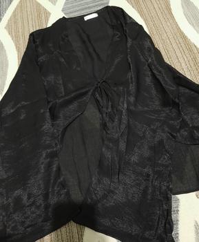 Product Review of [ callsie ] - MIA OUTER ( atasan wanita / cardigan transparan wanita / luaran / outer lengan panjang / longsleeve outer / longsleeve cardigan / summer outer / beach outer ) from Tokopedia customer review 1