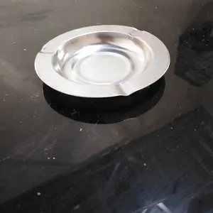 Asbak Bulat Stainless 12 cm Murah Meriah / Asbak Bulat Stainless 12cm