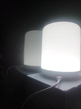 Product Review of 【BISA COD】ACOME IOT Lampu Smart Lembut Melindungi Mata Multicolor 16 Juta Warna Cold Light Warm Light RGB Light Lampu Tidur Pintar Lampu from Tokopedia customer review 0