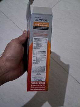 Product Review of Makarizo Advisor Hair & Scalp Tonic 240mL - 2 in 1 Untuk Rambut Rontok dan Ketombe / Memperkuat Akar Rambut from Tokopedia customer review 0