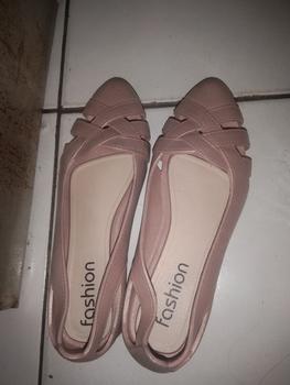 Product Review of LVR TG1726 Sepatu Flat Shoes Wanita Jelly Fashion from Tokopedia customer review 2