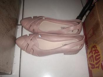 Product Review of LVR TG1726 Sepatu Flat Shoes Wanita Jelly Fashion from Tokopedia customer review 1