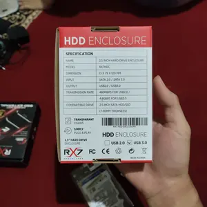 CASING HARDISK EXTERNAL HDD EXTERNAL CASE 2.5" USB 3.0 HDD ENCLOSURE