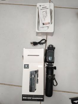 Product Review of LENYES LPH110 Super Mini Tongsis Tripod Stick Selfie Vlog with LED Light Bluetooth Remote Monopod from Tokopedia customer review 2