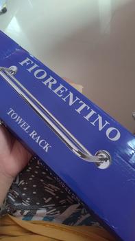 Product Review of Fiorentino Rak Handuk / Gantungan Handuk Stainless Steel FR99602-60 from Tokopedia customer review 0