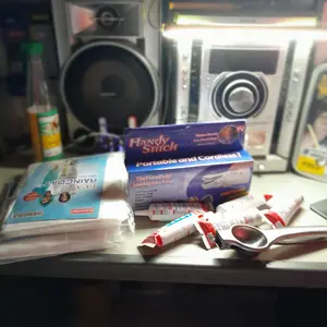 Mesin Jahit Tangan Portable Mini Sewing Spring Come Handy Stitch