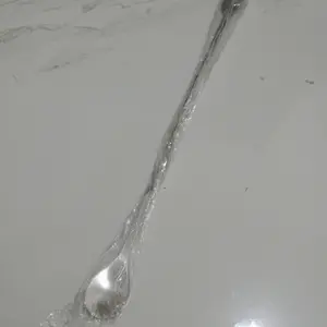 TYGO LONG HANDLE MIXING COCKTAIL SPOON FORK 24CM 26CM 32CM STAINLESS STEEL SENDOK GARPU PANJANG PENGADUK MOCKTAIL KOPI MINUMAN BARISTA BARTENDER STIRER BAR