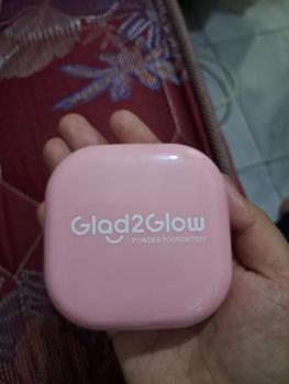 Product Review of Glad2Glow G2G Perfect Blurring Powder Foundation Make Up Bedak Cushion BB Cream CC Cream from Tokopedia customer review 0
