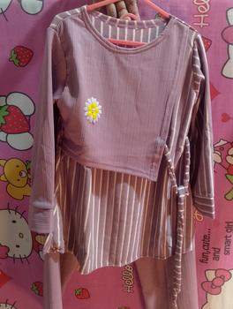 Product Review of Setelan Knit Hornet Rompi Anak Perempuan Usia 1-10 Tahun Lengan panjang from Tokopedia customer review 1