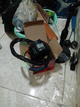 Product Review of Holder Kiri Vixion Plus Hazard Saklar Kiri Fungsi Hazard Import from Tokopedia customer review 0