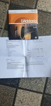 Product Review of D'Addario EJ10 10-47 senar gitar akustik ORIGINAL from Tokopedia customer review 0