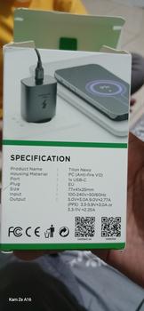 Product Review of Titon Gen2 25W Kepala Charger Type C PD QC PPS Super Fast Charging Adaptor USB-C from Tokopedia customer review 0