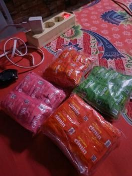 Product Review of PAKET HEMAT 4 PAK PERMEN CIMIN ANEKA RASA 160pcs(1pak isi 40pcs) from Tokopedia customer review 1