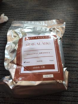 Product Review of Kopi Bubuk Sidikalang Original Arabica 1000 gr (1kg) from Tokopedia customer review 0
