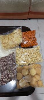 Product Review of ALMASNACK KUE BANTAL PANG PANG MANIS & PEDAS 250gr SNACK KILOAN MURAH from Tokopedia customer review 1