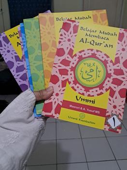 Product Review of Buku Belajar Mudah Membaca Al Qur'an Metode Ummi Jilid 1 -6 Al-Qur'An from Tokopedia customer review 0