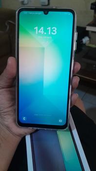 Product Review of Samsung Galaxy A06 6/128GB - | Baterai 6.000 mAh | 25W Fast Charging from Tokopedia customer review 0