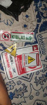Product Review of Stiker Kiblat / Sticker kiblat / stiker arah kiblat / sticker arah kiblat / stiker arah kiblat shalat / sticker arah kiblat shalat from Tokopedia customer review 2