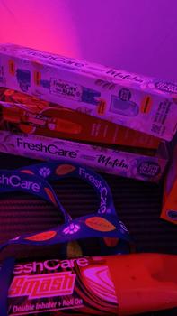Product Review of Paket 4 FreshCare (2 FC Smash + 2 FC Smash Matcha) Free 1 lanyard from Tokopedia customer review 3
