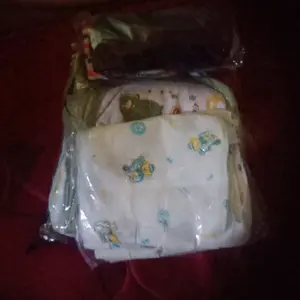 6/12 Pcs Popok Kain Popok Tali Bayi Baru Lahir Perlengkapan Bayi Newborn Popok Kain Bayi Series Gurita Popok Bayi - ASYAM BABY WEAR