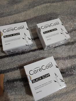 Product Review of Termurah Sabun CARECOAL BLACK SOAP Sabun Mandi Untuk Mengatasi Kulit Gatal dan Mencerahkan Kulit Perawatan Tubuh from Tokopedia customer review 1