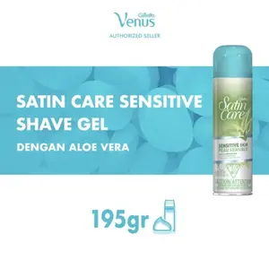 Gillette Venus Shave Cream Aloe Vera - Gel Cukur Wanita