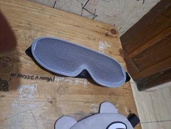 Product Review of Masker Tidur Penutup Mata 3D Travel Sleeping Mask Portable from Tokopedia customer review 0