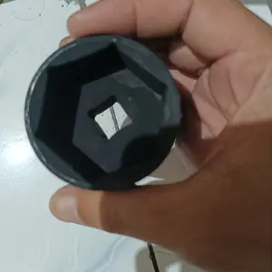 J.LD TOOL Mata Kunci Shock CVT Double Head 39×41MM Shallow Impact Socket Coupling Double Mata Bahan High Quality Carbon Steel CR-V Kekerasan Tinggi