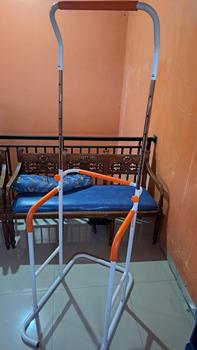 Product Review of SPEEDS Chin Up Hanging Bar Pull Up Bar Alat Olahraga Fitness Gym Rumah Home Gym Iron Gym 042-55 from Tokopedia customer review 0