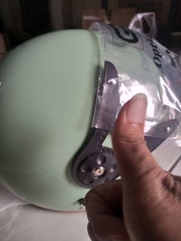 Product Review of HELM BOGO DEWASA KACA PILOT CLEAR MODEL HIJAB RETRO PRIA WANITA LIST BUSA COKLAT FULL LEHER SNI TERBARU MOTORCYCLE from Tokopedia customer review 3
