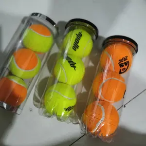 Bola Tenis Lapangan As one isi 3 isi 4 - Bola tennis Soft AS ONE isi 3 dan isi 4 - Bola kasti Apollo