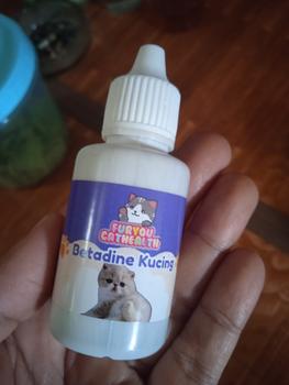 Product Review of Betadine Kucing Pengobatan Luka Terbuka from Tokopedia customer review 0
