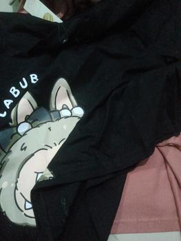 Product Review of T-Shirt Labu Labubu Series Terbaru / Kaos Bigsize Cotton Combed Premium from Tokopedia customer review 1