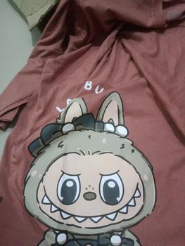 Product Review of T-Shirt Labu Labubu Series Terbaru / Kaos Bigsize Cotton Combed Premium from Tokopedia customer review 0