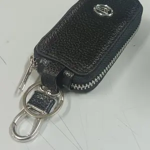 VALQO GARA Gantungan kunci Keyless Kulit Sapi Bisa untuk tempat Remot & Dompet STNK Mobil Motor Car