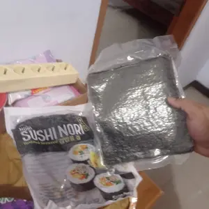 Sushi Nori PUTIH Seaweed Rumput Laut Panggang HALAL 5/10/20/50 Sheets/lembar