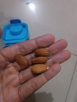 Product Review of Almond Roasted SUPER 1 Kg from Tokopedia customer review 1