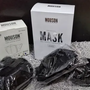 Masker KN95 Premium Putih Isi 50 PCS Tanpa Dus — Kawat Luar Lentur, Bahan Halus Nyaman, Tali Kuat & Tidak Mudah Putus