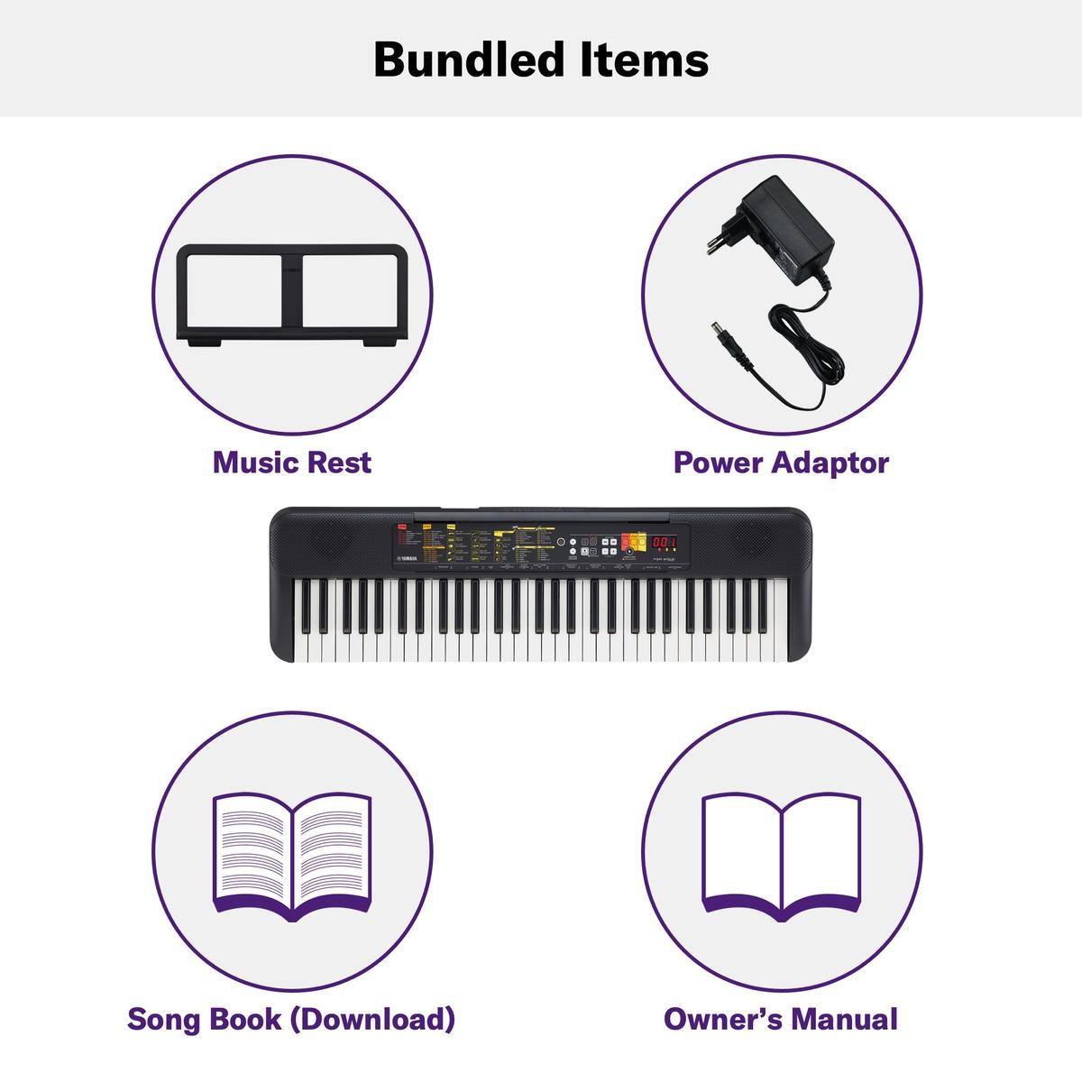 Product Introduction of Keyboard Yamaha PSRF52 / PSR F52 Yamaha Original 3