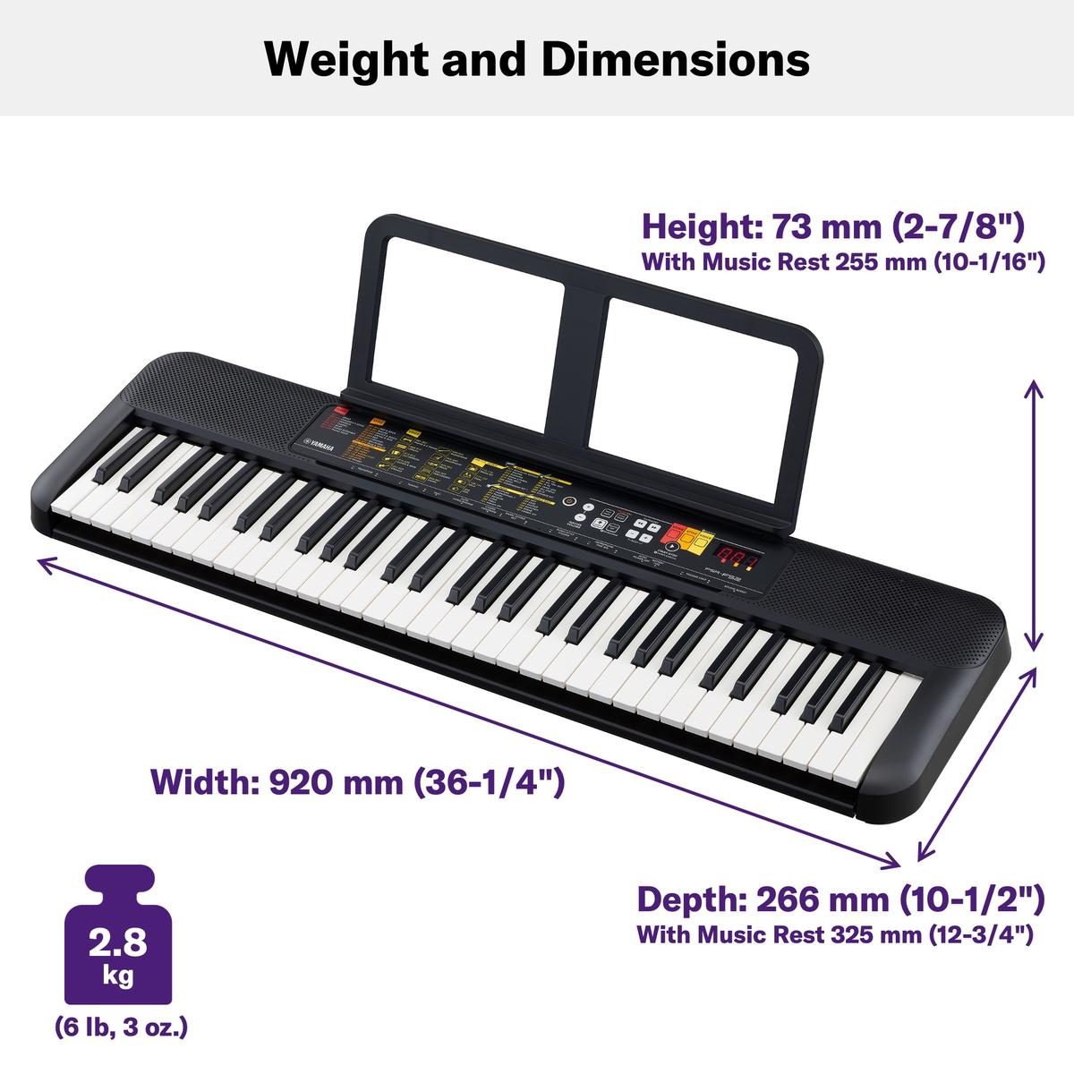 Product Introduction of Keyboard Yamaha PSRF52 / PSR F52 Yamaha Original 4