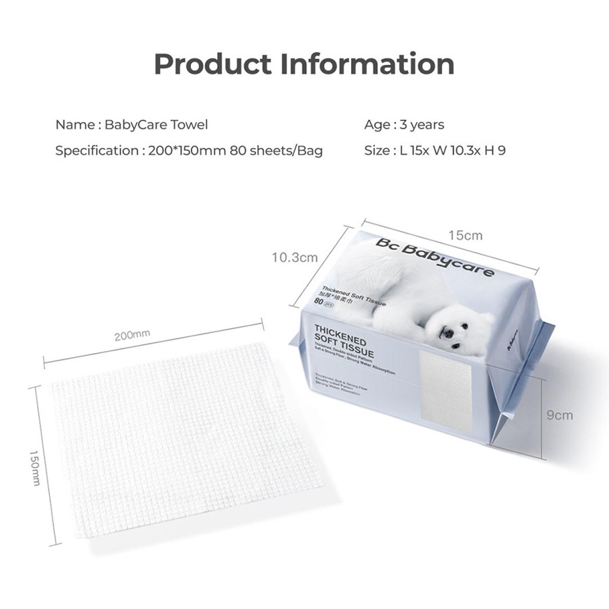 Product Introduction of SAKUMINI TISU KERING BAYI FACIAL TISSUE WIPES HAND MOUTH 80PCS 1
