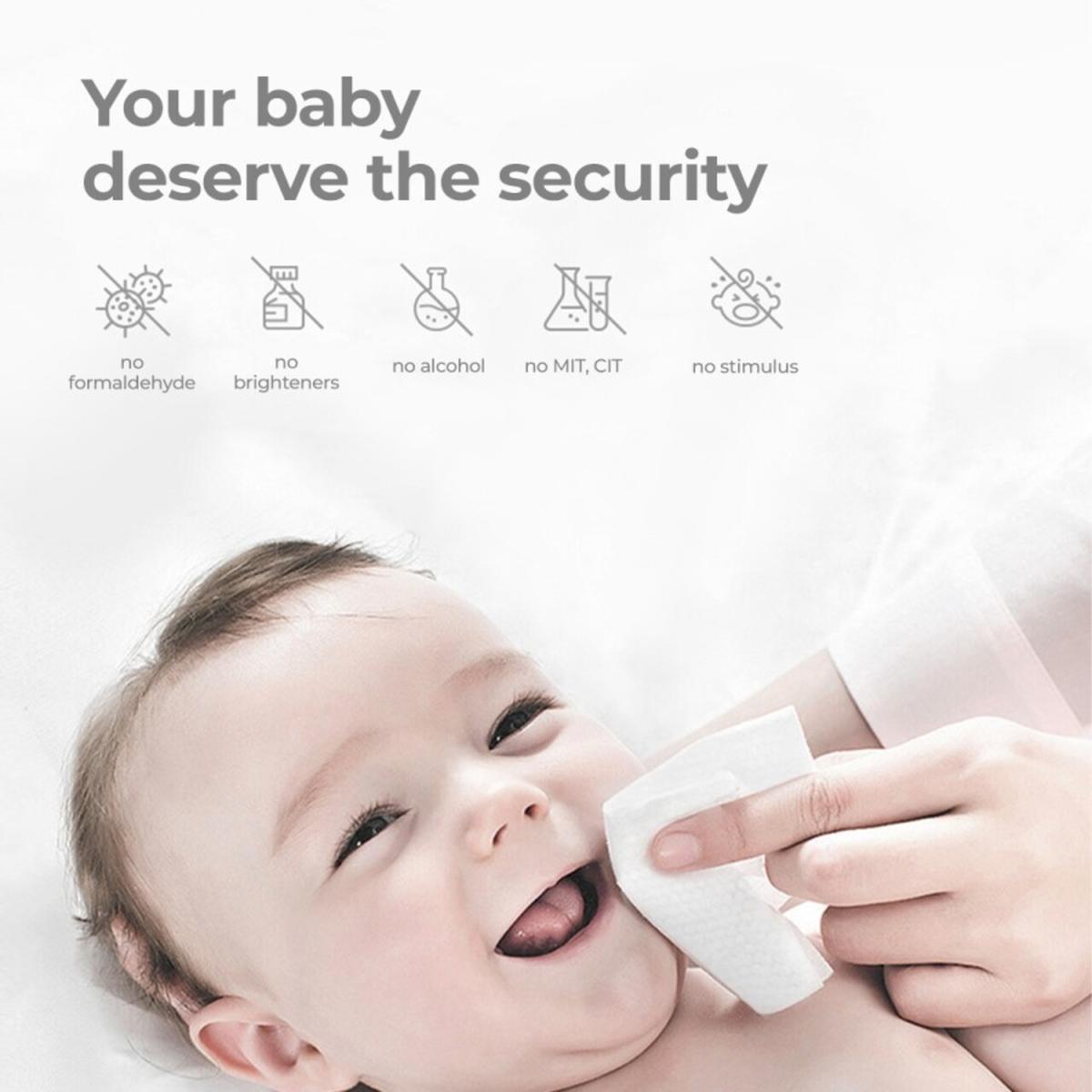 Product Introduction of BC BABYCARE TISU BASAH BAYI WET TISSUE BABY WIPES HAND AND MOUTH 20PCS 0
