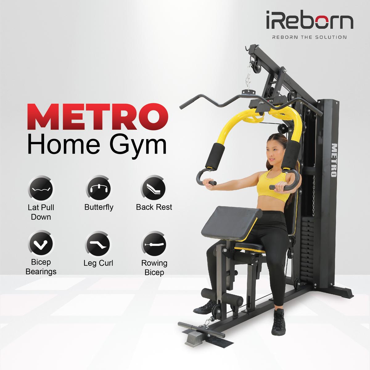 Product Introduction of Alat Fitness Home Gym 1sisi 150LBS iReborn Metro 0