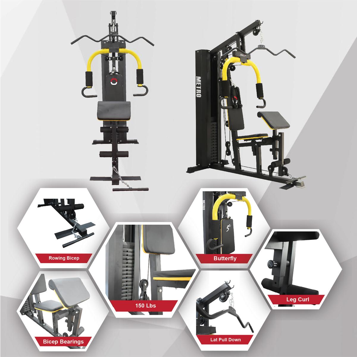 Product Introduction of Alat Fitness Home Gym 1sisi 150LBS iReborn Metro 2
