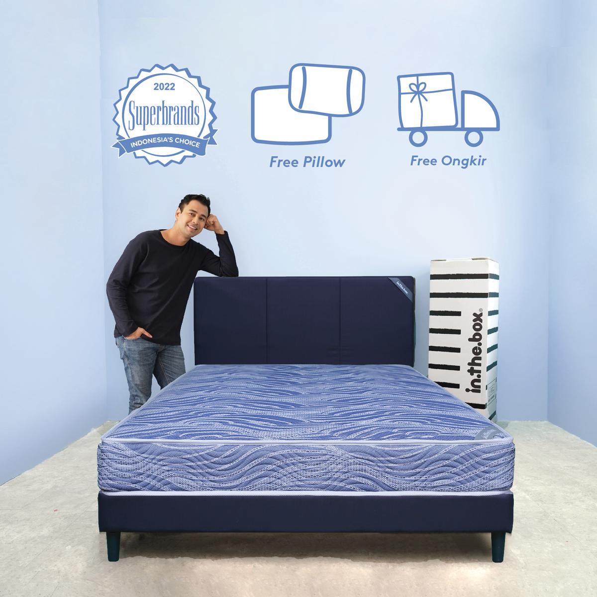 Product Introduction of Kasur Spring Bed IN THE BOX Alpha - FREE Bantal 2