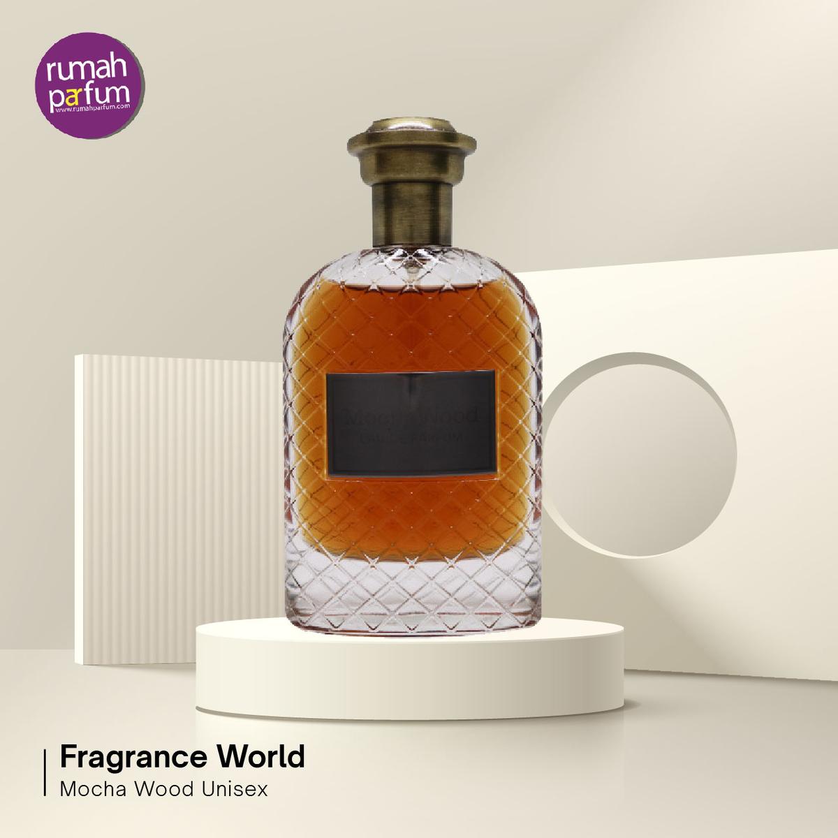 Product Introduction of Parfum Fragrance World Mocha Wood Unisex 100 ML 0